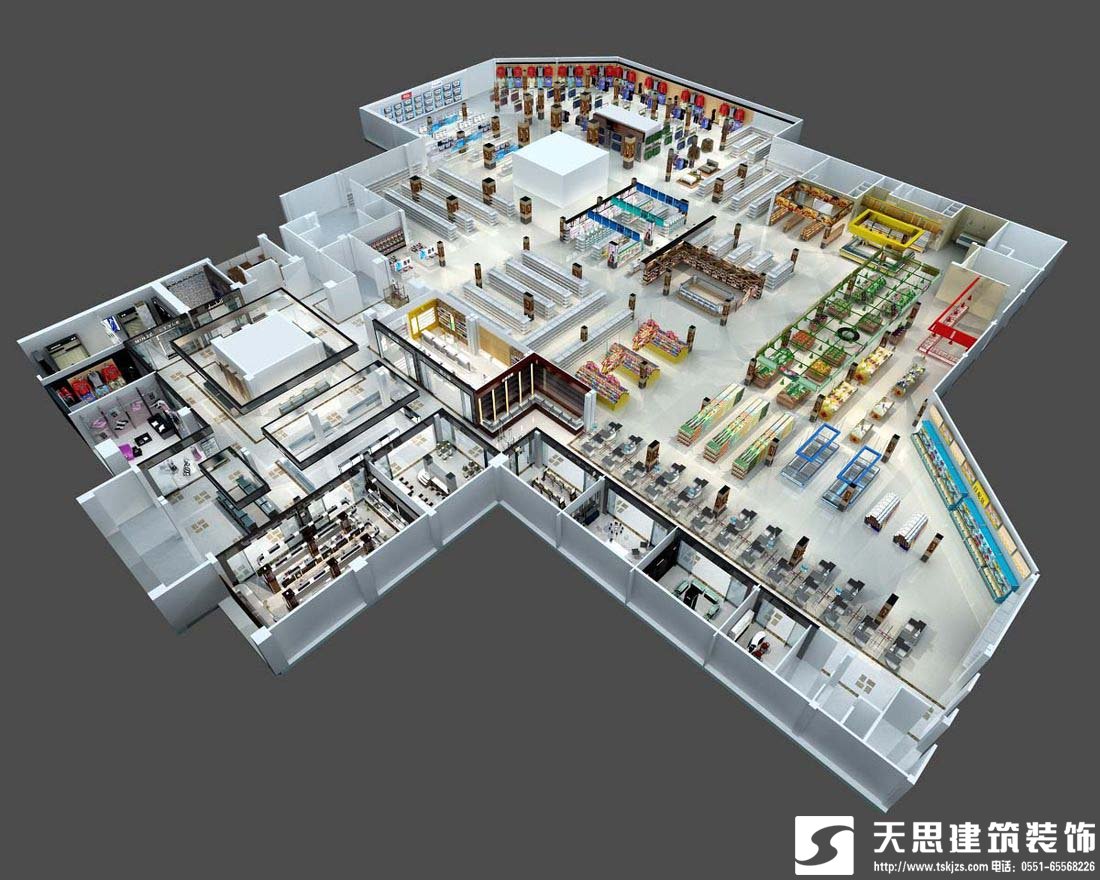 合肥吵死裝修給了我們一個(gè)不一樣的購(gòu)物環(huán)境