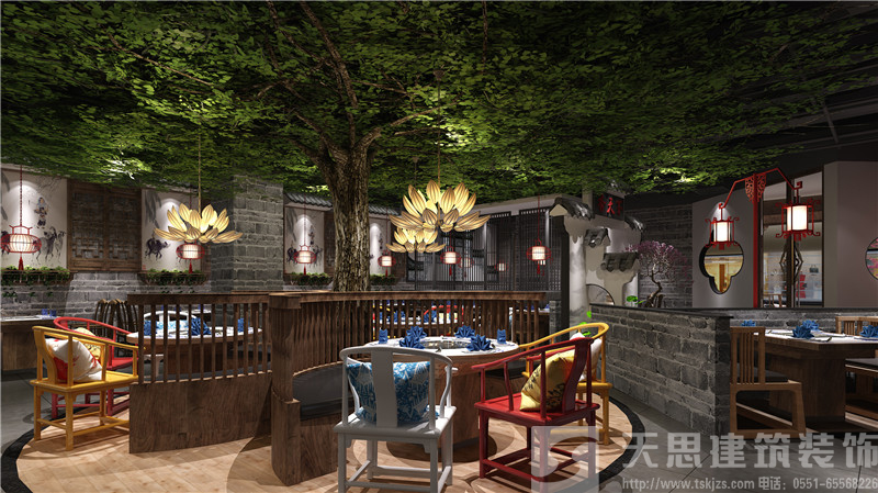 天思專業(yè)做火鍋店裝修